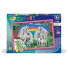 Image de Ravensburger Coffret peinture numéros licornes