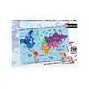 Image de Nathan Puzzle carte du monde 250 pièces
