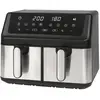 Image de Friteuse à air chaud Air fryer double panier 9L Inox Proficook PC-FR1296H-Inox