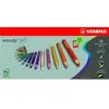Image de Stabilo Woody Étui 18 Crayons + Taille-Crayon