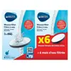 Image de Brita filtres MicroDisc pour gourde et bouteille - Pack de 6