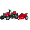 Image de Rolly Toys Tracteur a Pedales + Remorque rollyKid MF