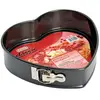 Image de Cakesupplies Moule à gâteau coeur à charnière - Noir