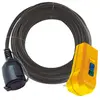 Image de Brennenstuhl Adaptateur de Protection FI IP44 - Noir