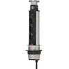 Image de Brennenstuhl Prolongateur multiprise encastrable Tower Power - Alu/Noir