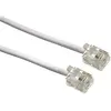 Image de Hama Câble modulaire 6p4c 10m Blanc