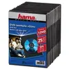 Image de Hama Boîtier DVD slim - 25 unités - Noir