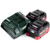 Image de Metabo Kit batteries LiHD 18 V avec chargeur