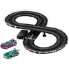 Image de Carrera Spider Speed Shifter et Goblin Getaway avec Circuit Miniature en Forme de 8 Rouge