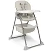 Image de Sit N Fold Chaise haute pliable compacte Beige 6 mois-15 kg
