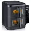 Image de Friteuse sans huile 2x5.5l 2600w noir - FR2468 - SEVERIN
