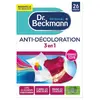 Image de Dr Beckmann Lingettes Anti-Décoloration 3 en 1 - Formule soin - Lot de 26