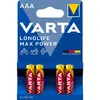 Image de Varta piles alcalines AAA LR03 - Lot de 4