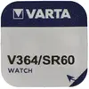 Image de Varta V364 SR60 - Pile bouton 1,55 V - 20 mAh - Oxyde d'argent