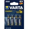 Image de VARTA ENERGY Piles alcalines LR03/AAA x4
