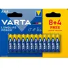 Image de Varta piles alcalines AAA LR03 - Lot de 12