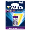 Image de Varta piles AAA LR03 lithium 1,5 V - Lot de 2