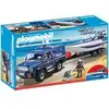 Image de Playmobil Fourgon et vedette de police