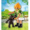 Image de Playmobil 9074 Soigneuse et Bébé Gorille