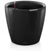 Image de Pot de fleurs rond plastique - Noir