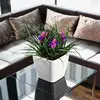 Image de LECHUZA Jardinière QUADRO LS 21 Blanc brillant