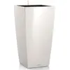 Image de Jardinière Cubico 40 blanc brillant LECHUZA