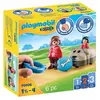 Image de Playmobil 70406 1.2.3 Wagon Chien
