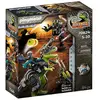 Image de Playmobil 70624 Tyrannosaure et robot géant