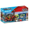 Image de PLaymobil City Action Chariot Élévateur
