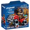 Image de Playmobil Pompier avec quad 71090