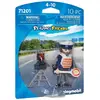 Image de PLAYMOBIL 71201 Policier et radar