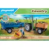 Image de Playmobil 71249 Tracteur avec remorque