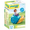 Image de Playmobil Enfant avec Escargot à Bascule 1.2.3