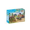 Image de Playmobil Maréchal-ferrant et son cheval 71357