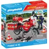 Image de Playmobil 71466 Pompier et moto