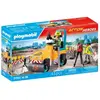 Image de Playmobil 71751 Ouvriers et rouleau compresseur