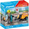 Image de Playmobil 71752 Ouvrier et marteau-piqueur
