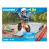 Image de Playmobil Snowboarder avec rampe de glisse