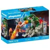 Image de Playmobil Les super-héros contre le lézard géant