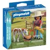 Image de 72026 Duo Cavalière et poulain - 7 pièces - Figurines et accessoires
