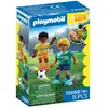 Image de PLAYMOBIL 72058 My Life - Set d'entraînement football - 8 pièces