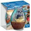 Image de Playmobil 72100 - Île pirate - Coffret oeuf 2-en-1