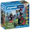 Image de PLAYMOBIL Knights 72118 Chevalier Dragon - Ensemble 25 pièces - Chevauché armuré