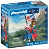 Image de PLAYMOBIL 72119 Chef des Chevaliers du Lion - Chevalier sur cheval