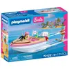 Image de Playmobil 72122 Barbie - Bateau à moteur et wakeboard - 21 pièces
