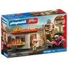 Image de PLAYMOBIL City Action 72195 Restaurant en feu & quad de pompiers