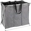 Image de Wenko panier à linge Trio - Gris