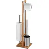Image de Wenko Valet WC bambou Rivalta - Marron