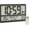 Image de TFA Dostmann Horloge Murale Noir Radiopilotée