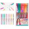 Image de Topmodel Coffret dessin glitter gel - Arc-en-ciel